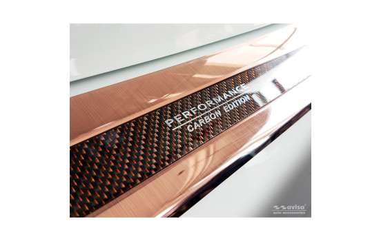Stainless steel bumper protector fits 'Deluxe' BMW X3 G01 M-Package 2017- 'Performance' Copper 'Brus, Image 2