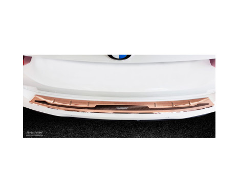 Stainless steel bumper protector fits 'Deluxe' BMW X3 G01 M-Package 2017- 'Performance' Copper 'Brus, Image 3