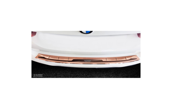 Stainless steel bumper protector fits 'Deluxe' BMW X3 G01 M-Package 2017- 'Performance' Copper 'Brus, Image 3