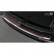 Stainless steel bumper protector suitable for 'Deluxe' Audi Q5 2008-2016 Chrome/Red-Black Carbon