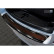 Stainless steel bumper protector suitable for 'Deluxe' BMW 5-Series F11 Touring 2010-2016 Black/Red-Black C