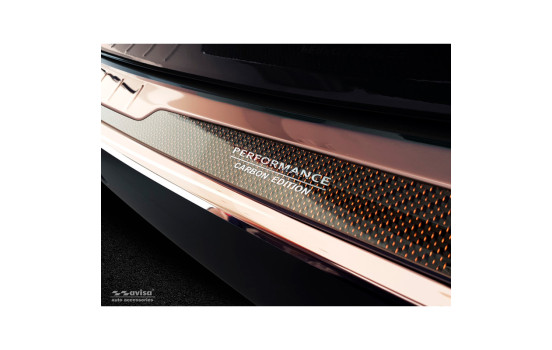 Stainless steel bumper protector suitable for 'Deluxe' BMW X1 F48 2015- 'Performance' Copper/Copper Carb, Image 2
