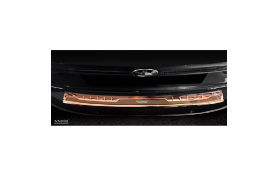 Stainless steel bumper protector suitable for 'Deluxe' BMW X1 F48 2015- 'Performance' Copper/Copper Carb, Image 3