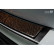 Stainless steel bumper protector suitable for 'Deluxe' Mercedes GLC 2015- Black/Red-Black Carbon, Thumbnail 4