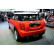 Stainless steel bumper protector suitable for 'Deluxe' Mini One/Cooper F56 3-door 3/2014- Black/Red-Black, Thumbnail 3