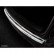 Stainless steel bumper protector suitable for 'Deluxe' Porsche Cayenne III 2017- 'Performance' Silver/Bl