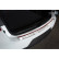 Stainless steel bumper protector suitable for 'Deluxe' Porsche Macan 2014- Chrome/Red-Black Carbon