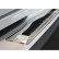 Stainless steel bumper protector suitable for 'Deluxe' Toyota C-HR 2016- Chrome/Black Carbon, Thumbnail 5