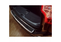 Stainless steel bumper protector suitable for 'Deluxe' Volvo XC60 2013-2016 Chrome/Black Carbon