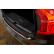 Stainless steel bumper protector suitable for 'Deluxe' Volvo XC90 2015- Chrome/Red-Black Carbon