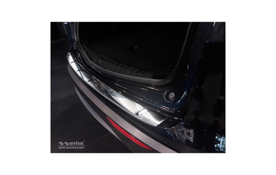 Stainless steel bumper protector suitable for Alfa Romeo Stelvio 2017- 'Ribs'