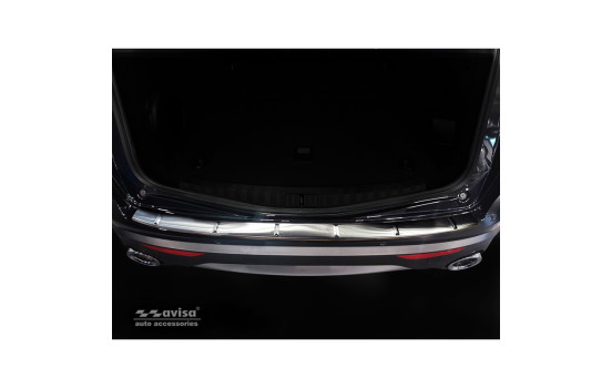 Stainless steel bumper protector suitable for Alfa Romeo Stelvio 2017- 'Ribs', Image 5