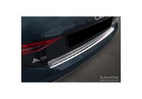 Stainless steel bumper protector suitable for Audi A3 (8Y) Sportback 2020- 'Ribs'