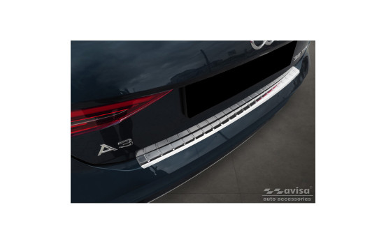 Stainless steel bumper protector suitable for Audi A3 (8Y) Sportback 2020- 'Ribs'