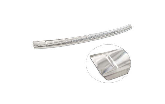 Stainless steel bumper protector suitable for Audi A3 (8Y) Sportback 2020- 'Ribs', Image 6