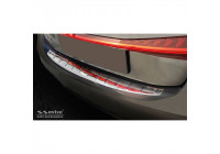 Stainless steel bumper protector suitable for Audi A7 (C8) Sportback 2018 'Ribs'
