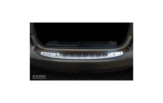 Stainless steel bumper protector suitable for Audi A7 (C8) Sportback 2018 'Ribs', Image 3