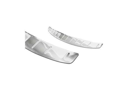 Stainless steel bumper protector suitable for Audi A7 (C8) Sportback 2018 'Ribs', Image 5