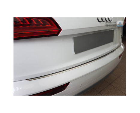 Stainless steel bumper protector suitable for Audi Q5 2017- 'Ribs', Image 2