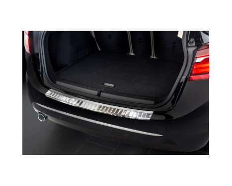 Stainless steel bumper protector suitable for BMW 2-Series F45 Active Tourer 2014- 'Ribs'