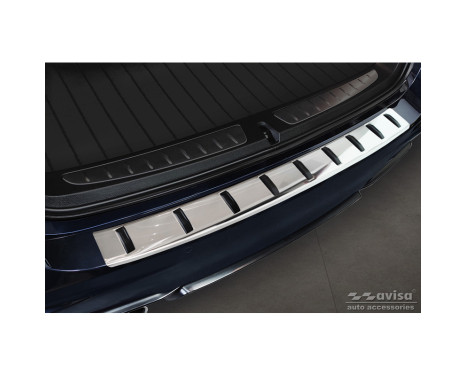 Stainless steel bumper protector suitable for BMW 3-Series (F31) Touring (incl. M-Package) 2012-2015 & Facelift, Image 2