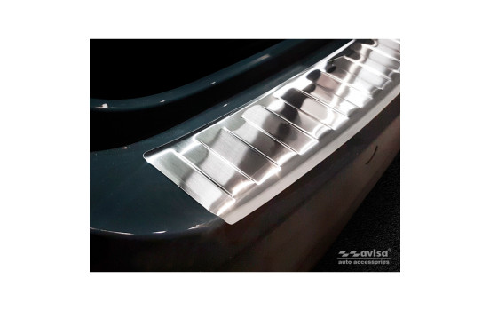 Stainless steel bumper protector suitable for BMW 3-Series G21 Touring M-Package 2018- 'Ribs', Image 2