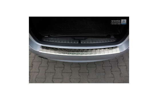 Stainless steel bumper protector suitable for BMW 5-Series F11 Touring 2010-2017 'Ribs', Image 3