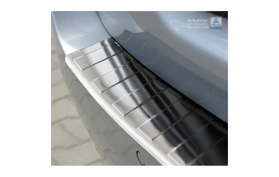 Stainless steel bumper protector suitable for BMW 5-Series F11 Touring 2010-2017 'Ribs', Image 4