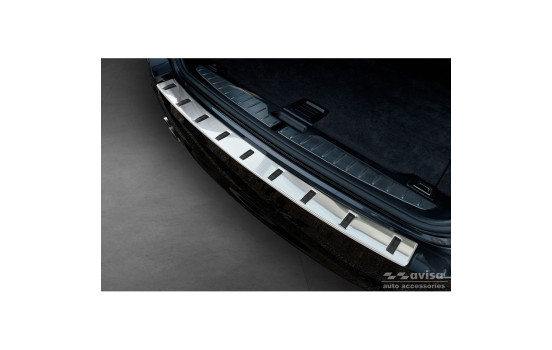 Stainless steel bumper protector suitable for BMW 5-Series (F11) Touring 2011-2013 & Facelift 2013-2017 'STR, Image 3
