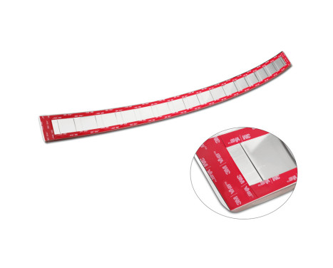 Stainless steel bumper protector suitable for BMW X1 U11 2022- 'Ribs', Image 7