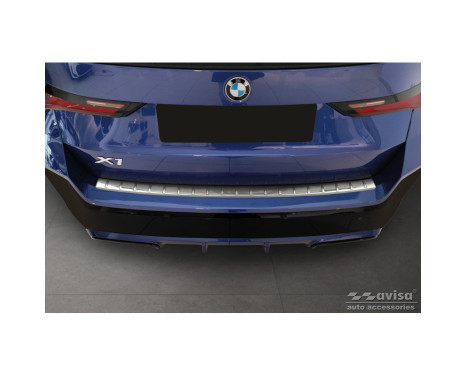Stainless steel bumper protector suitable for BMW X1 U11 M-Sport 2022- 'Ribs', Image 2