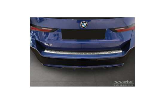 Stainless steel bumper protector suitable for BMW X1 U11 M-Sport 2022- 'Ribs', Image 2