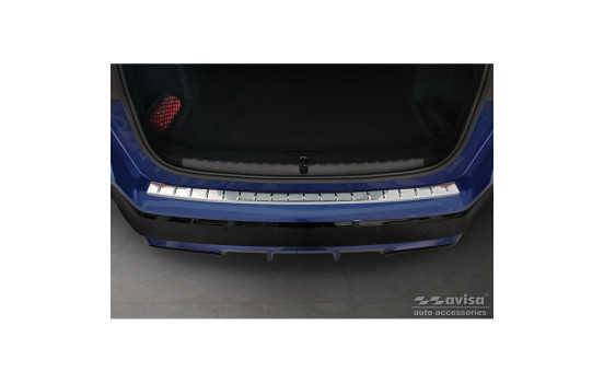 Stainless steel bumper protector suitable for BMW X1 U11 M-Sport 2022- 'Ribs', Image 4