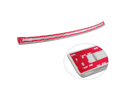 Stainless steel bumper protector suitable for BMW X1 U11 M-Sport 2022- 'Ribs', Image 7