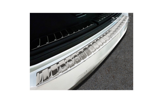 Stainless steel bumper protector suitable for BMW X3 (G01) 2017- excl. M-Package 'Ribs', Image 2