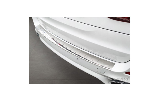 Stainless steel bumper protector suitable for BMW X5 F15 2013-2018 with M-Package 'Ribs'