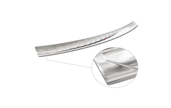 Stainless steel bumper protector suitable for BMW X5 F15 2013-2018 with M-Package 'Ribs', Image 5