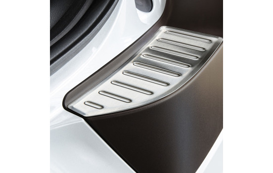 Stainless steel bumper protector suitable for Citroën C4 Cactus 2014- 'Ribs', Image 2