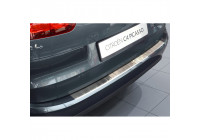 Stainless steel bumper protector suitable for Citroën C4 Picasso 2013- 'Ribs'