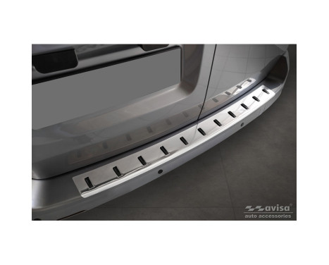 Stainless steel bumper protector suitable for Citroën Space Tourer & Jumpy 2016- / Peugeot Traveller & E