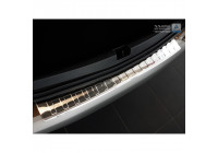 Stainless steel bumper protector suitable for Dacia Duster II 2018- 'Ribs'