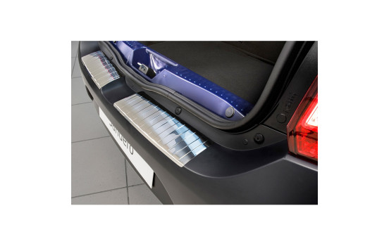 Stainless steel bumper protector suitable for Dacia Sandero II 2012-