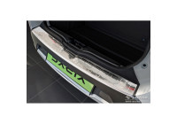 Stainless steel bumper protector suitable for Dacia Spring 2020- 'Ribs'