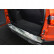 Stainless steel bumper protector suitable for Ford Ecosport II 2012- 'Ribs'