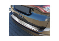 Stainless steel bumper protector suitable for Ford Edge 2016- 'Ribs'