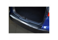 Stainless steel bumper protector suitable for Ford Focus III Wagon 2011- 'Ribs'