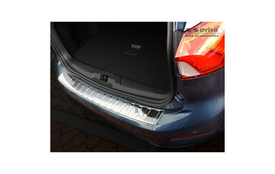 Stainless steel bumper protector suitable for Ford Focus IV Kombi 2018- 'Ribs', Image 2