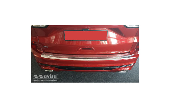 Stainless steel bumper protector suitable for Ford Kuga III ST-Line 2019- 'Ribs', Image 4