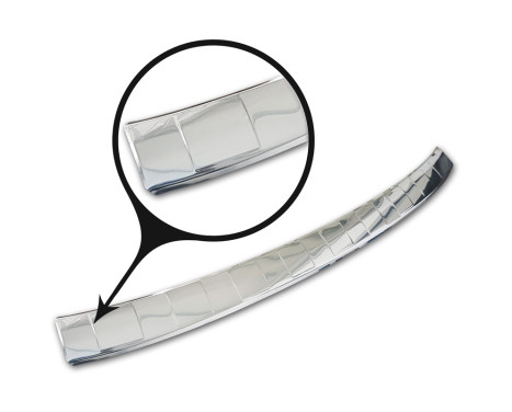 Stainless steel bumper protector suitable for Ford Kuga III ST-Line 2019- 'Ribs', Image 6