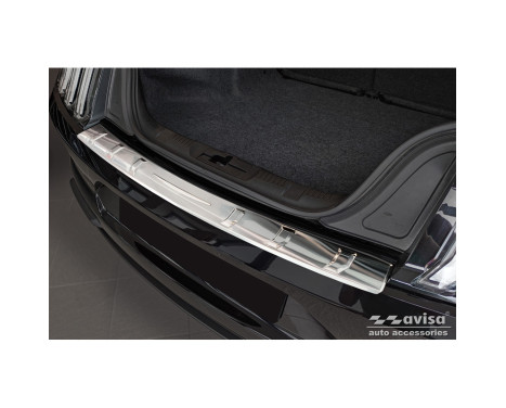 Stainless steel bumper protector suitable for Ford Mustang VI Coupé 2015-2017 & FL 2017- 'Ribs'